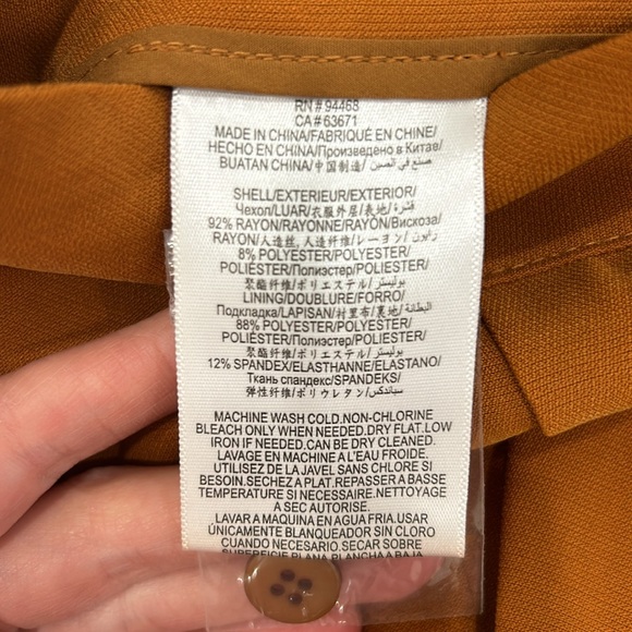 Wide leg trouser pants - Picture 5 of 8